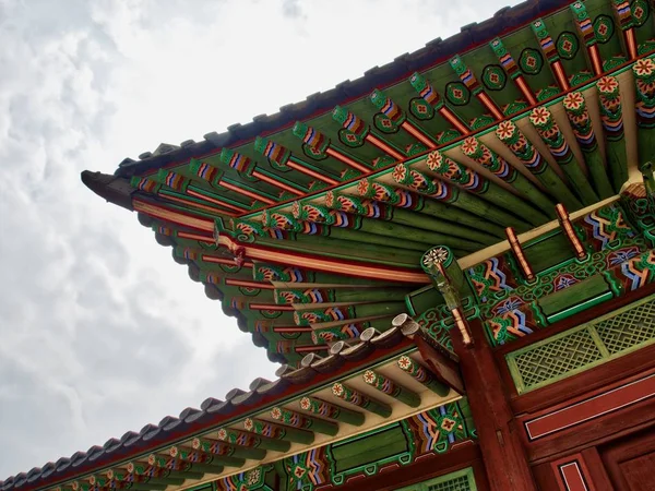 Palácio Tradicional Coreia Changdeok Palace — Fotografia de Stock