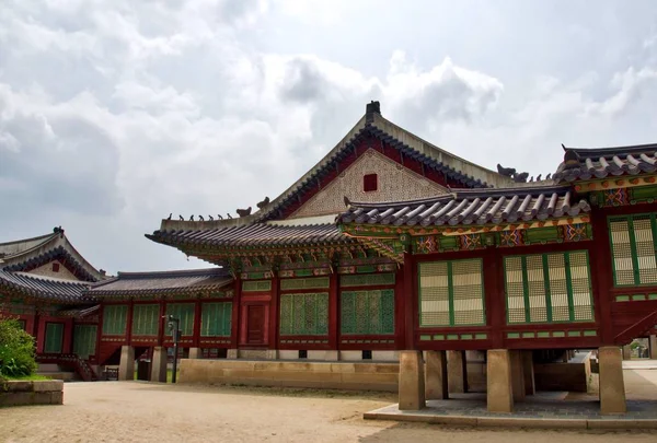 Palácio Tradicional Coreia Changdeok Palace — Fotografia de Stock