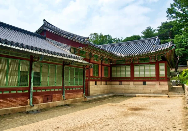 Palácio Tradicional Coreia Changdeok Palace — Fotografia de Stock