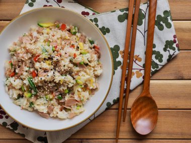 Asya gıda Sebze kızarmış pilav