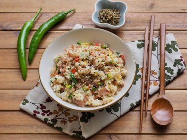 Asya gıda Sebze kızarmış pilav