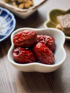 Kore gıda Kurutulmuş jujube, Kurutulmuş meyve