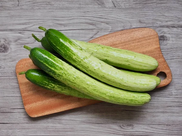 Concombre Légumes Frais Bio Coréen — Photo