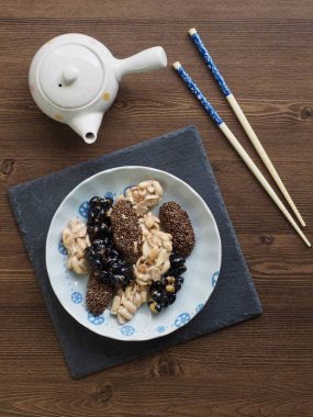 Kore geleneksel atıştırmalıkları Tatlı RicePuff, Gangjeong 