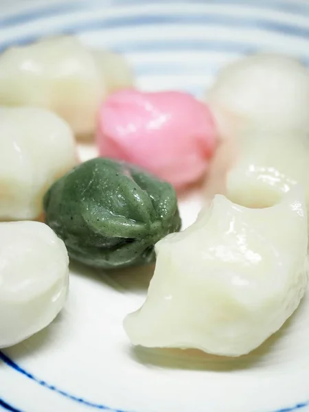 Makanan Korea Songpyeon Kue Madu Beras — Stok Foto