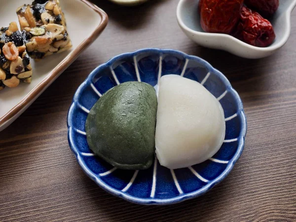 Kore geleneksel tatlılar ve kurabiye, gangjeong, Jujube, pirinç kek, Songpyeon