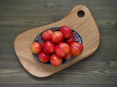 Kore taze organik meyve eriği