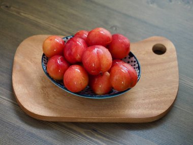 Kore taze organik meyve eriği