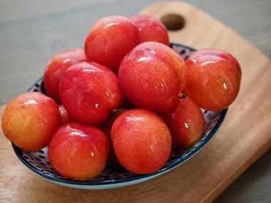 Kore taze organik meyve eriği