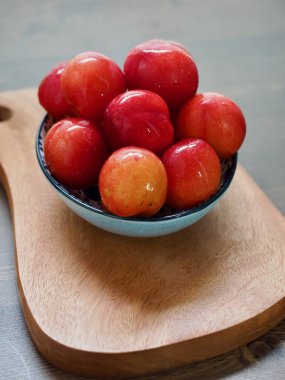 Kore taze organik meyve eriği