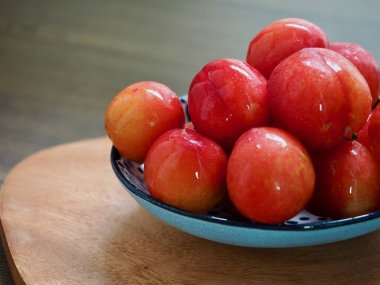 Kore taze organik meyve eriği