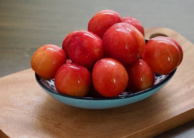 Kore taze organik meyve eriği