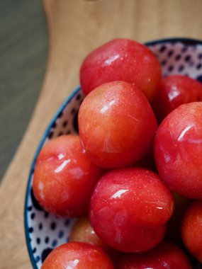 Kore taze organik meyve eriği