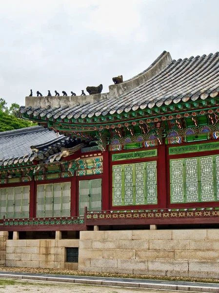 Palácio Tradicional Coreia Changdeok Palace — Fotografia de Stock