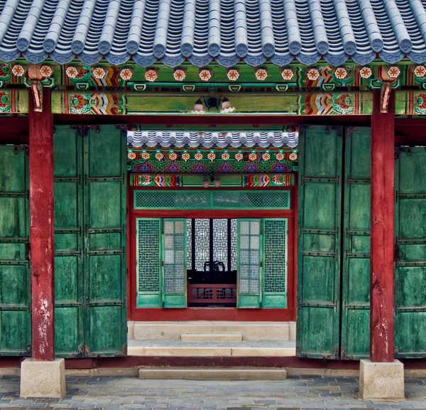 Palácio Tradicional Coreia Changdeok Palace — Fotografia de Stock