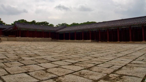 Παραδοσιακό Κορεάτικο Παλάτι Changgyeonggung Παραδοσιακό Κτίριο — Φωτογραφία Αρχείου