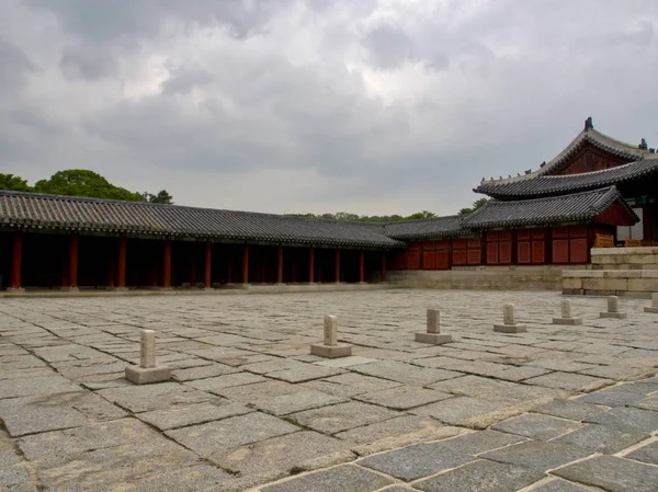 Palacio Tradicional Coreano Changgyeonggung Edificio Tradicional —  Fotos de Stock