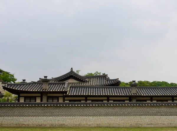 Palácio Tradicional Coreia Changdeok Palace — Fotografia de Stock