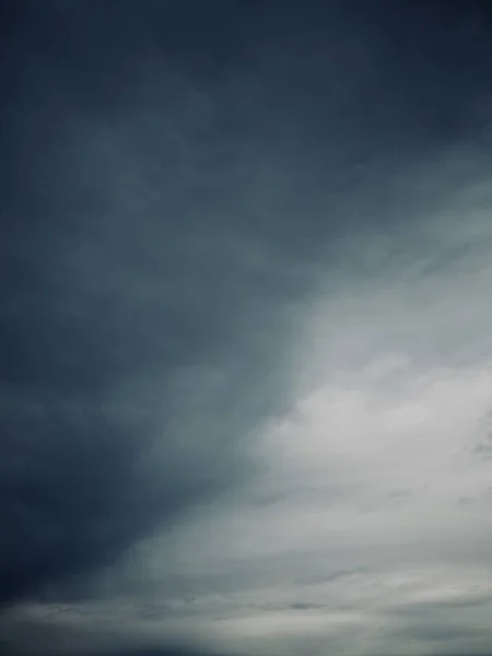 Cielo Oscuro Escenario Nuboso Nubes Oscuras — Foto de Stock