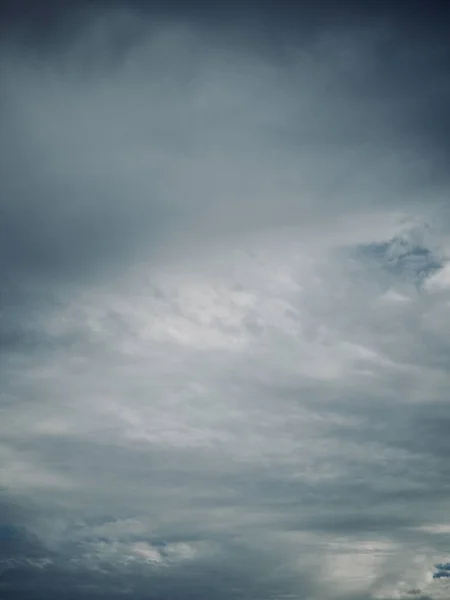 Cielo Scuro Paesaggio Nuvoloso Nuvole Scure — Foto Stock