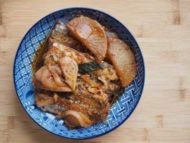 Kore gıda Stewed Cutlassfish soya sosu