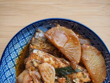 Kore gıda Stewed Cutlassfish soya sosu