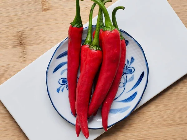 Koreanische Lebensmittelzutaten Roter Pfeffer — Stockfoto
