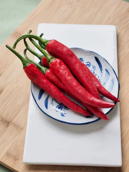 Korean Food Ingredients Red Pepper — Stock Photo, Image