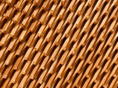 Soyut ahşap mimari, kahverengi arkaplan