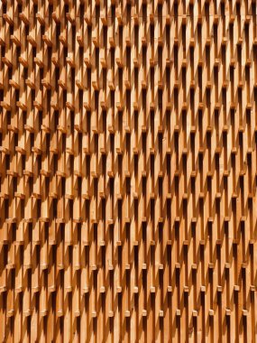 Soyut ahşap mimari, kahverengi arkaplan