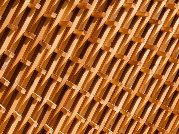 Abstract wood architecture, Brown background
