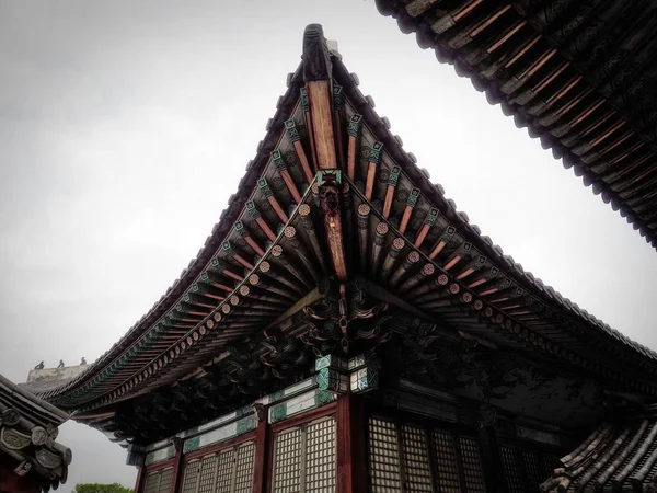 Palácio Tradicional Coreano Changgyeonggung Edifício Tradicional — Fotografia de Stock