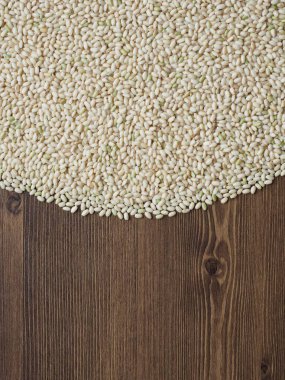 Kore 'de Organik Tahıl Kahverengi Pirinci