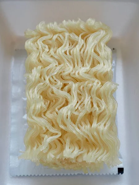 Tagliatelle Riso Asiatico Tagliatelle Riso Secco — Foto Stock