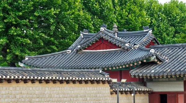 Παραδοσιακό Κορεάτικο Παλάτι Changgyeonggung Παραδοσιακό Κτίριο Παλάτι Changgyeonggung — Φωτογραφία Αρχείου