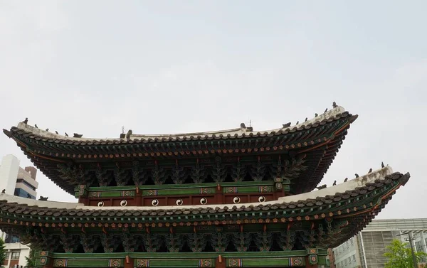 Koreański Tradycyjny Pałac Changgyeonggung Budynek Tradycyjny Pałac Changgyeonggung — Zdjęcie stockowe