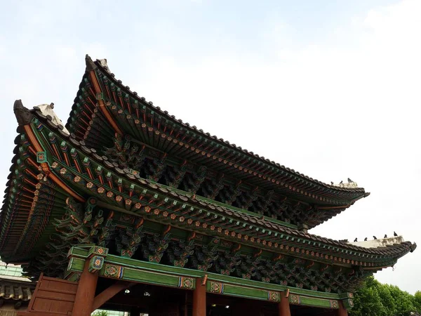 Palazzo Tradizionale Coreano Changgyeonggung Edificio Tradizionale Palazzo Changgyeonggung — Foto Stock