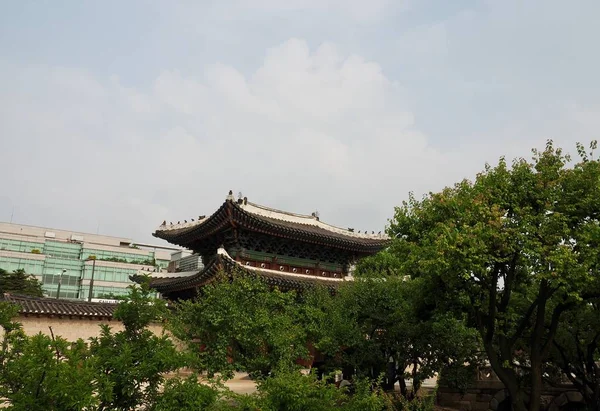 Traditioneller Koreanischer Palast Changgyeonggung Traditionelles Gebäude Changgyeonggung Palast — Stockfoto