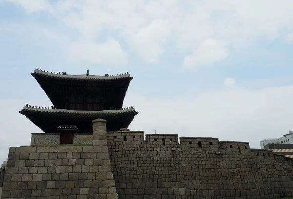 Koreansk Traditionell Arkitektur Heunginjimun Gate Dong Dae Moon — Stockfoto