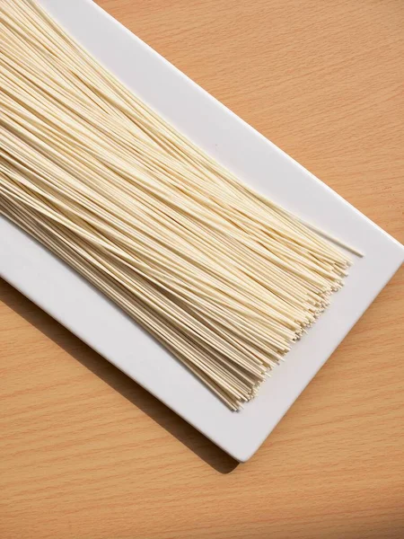 Asian Food Dried Flour Noodles — Stock Photo, Image