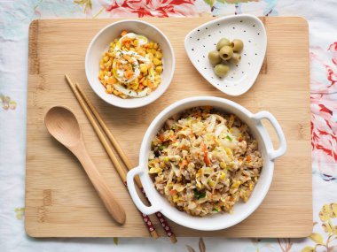 Asya gıda Sebze kızarmış pilav