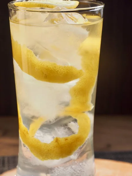 Cool Summer Drinks Lemon Ice Tea Lemonade — Stock Photo, Image