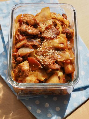 Asya Tavuğu Karıştırılmış Sebzeler, Tavuk Yemekleri