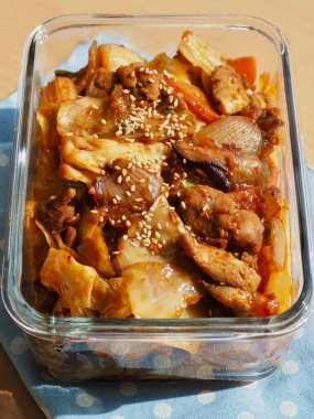 Asya Tavuğu Karıştırılmış Sebzeler, Tavuk Yemekleri