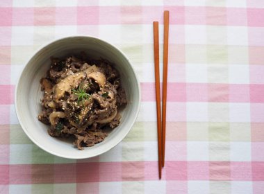 Kore geleneksel sığır eti bulgogi