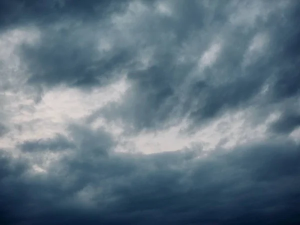 Nuvole Scure Cielo Paesaggio — Foto Stock