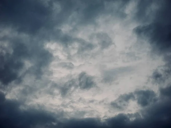 Dark Clouds Sky Landscape — Stock Photo, Image