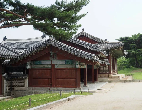 Palácio Tradicional Coreano Changgyeonggung Edifício Tradicional Changgyeonggung Palace — Fotografia de Stock