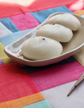 Kore yemeği pirinç şarabı pasta, gijeong tteok