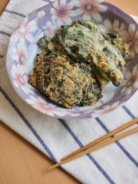 Kore geleneksel sebzeli krep, Araliaceae